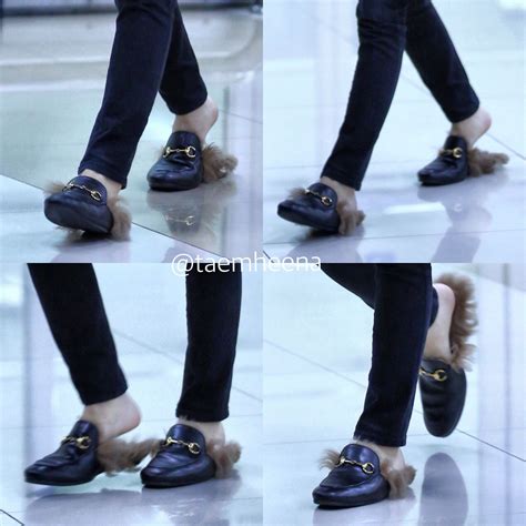 taemin gucci slippers